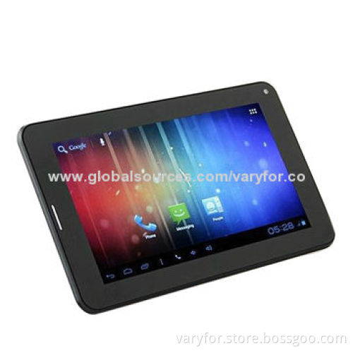 7-inch Android Tablet PC with 3G Mobile Phone Function, Allwinner A13 Dual-core 1.2GHz, Dual Camera